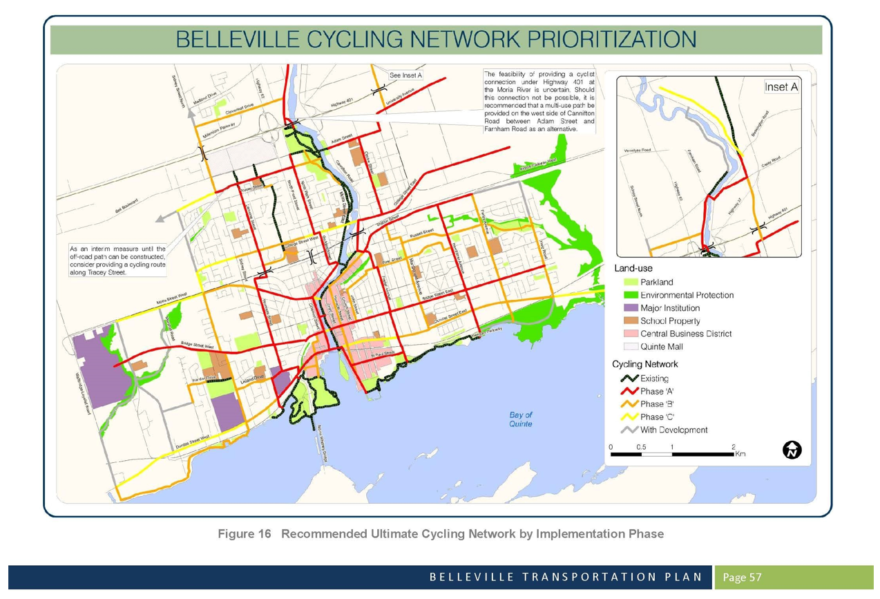 EDS ES Belleville Cycling Network Prioritization 