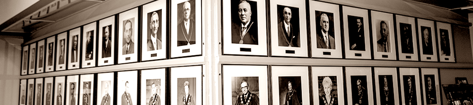 View of Past Belleville Mayors