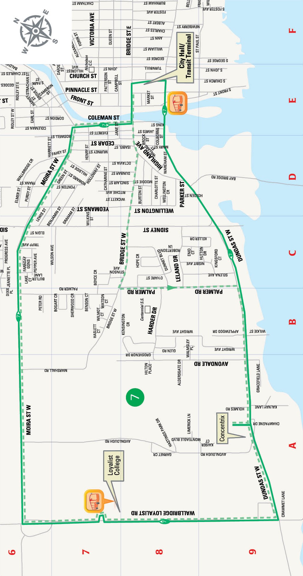 Route 7 Map