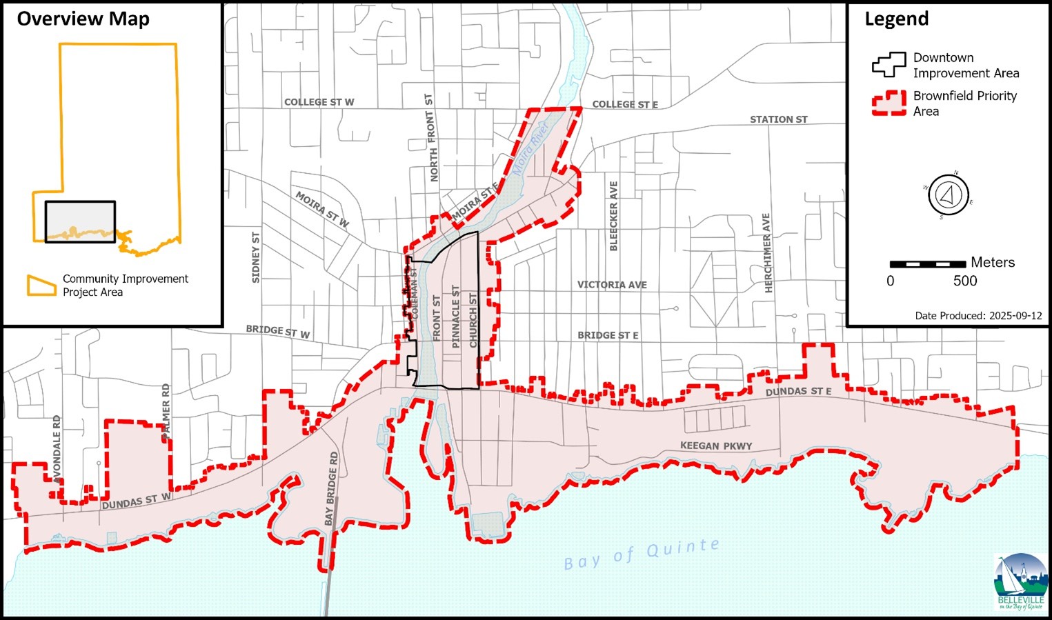 Map of CIP Program Areas